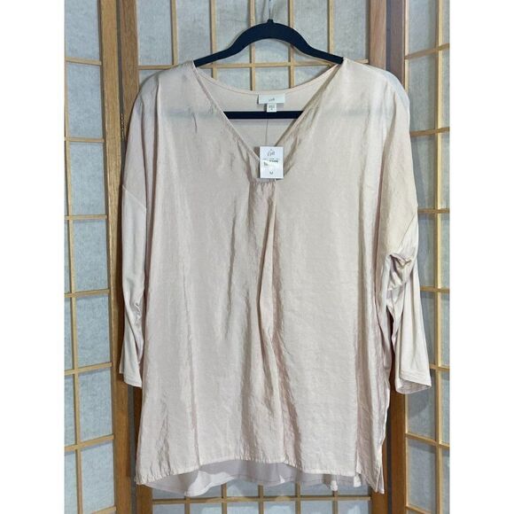 NWTâJ.âJill MedâMixedâMaterialsâBlouse - Picture 2 of 13